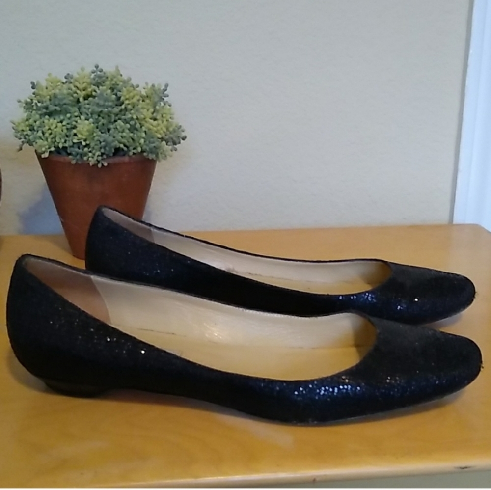 Sparkly Jimmy Choo flats